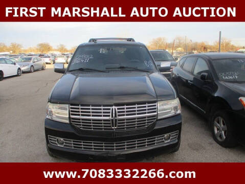 2011 Lincoln Navigator for sale at First Marshall Auto Auction in Harvey IL