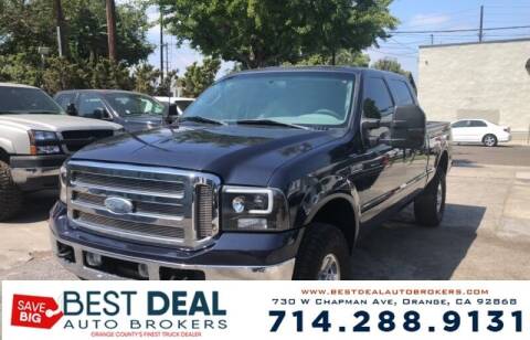 2005 Ford F-250 Super Duty for sale at Best Deal Auto Brokers in Orange CA