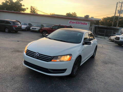 2014 Volkswagen Passat for sale at CARSTRADA in Hollywood FL