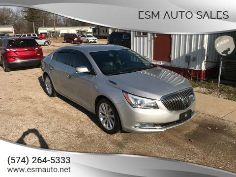 2014 Buick LaCrosse for sale at ESM Auto Sales in Elkhart IN