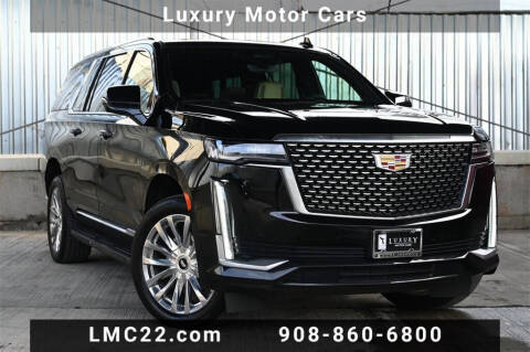 2021 Cadillac Escalade ESV for sale at Big Money Fins in Rahway NJ