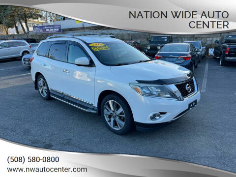 2013 Nissan Pathfinder for sale at Nation Wide Auto Center in Brockton MA