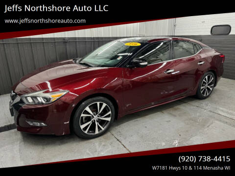 2016 Nissan Maxima for sale at Jeffs Northshore Auto LLC in Menasha WI