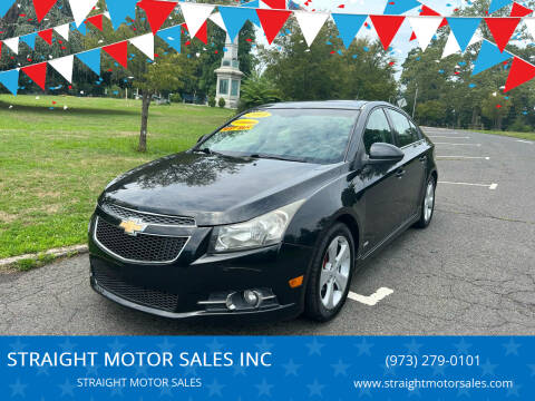 2011 Chevrolet Cruze for sale at STRAIGHT MOTOR SALES INC in Paterson NJ