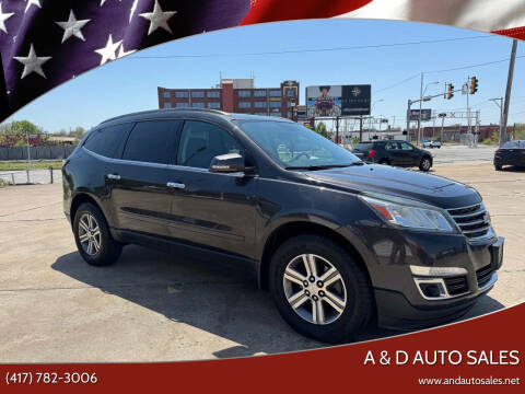 2017 Chevrolet Traverse for sale at A & D Auto Sales in Joplin MO