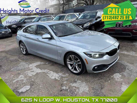 2019 BMW 4 Series for sale at Heights Motor Credit in Houston TX
