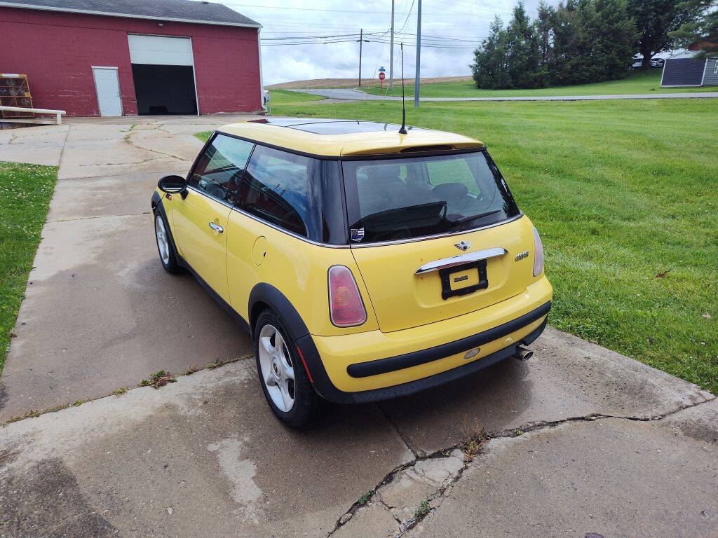 Yellow 2003 MINI Cooper Base 2dr Hatchback 2