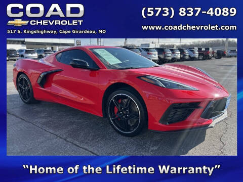 2022 Chevrolet Corvette for sale at Coad Chevrolet Isuzu in Cape Girardeau MO