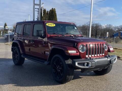 2021 Jeep Wrangler Unlimited for sale at Betten Baker Preowned Center in Twin Lake MI