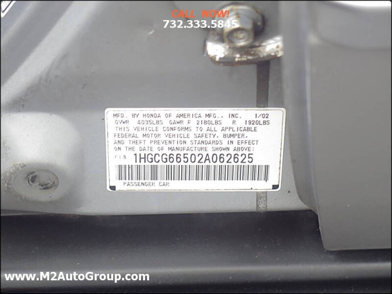 2002 Honda Accord LX