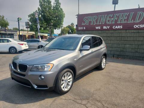 2013 BMW X3 for sale at SPRINGFIELD BROTHERS LLC in Fullerton CA