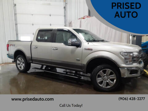 2018 Ford F-150 for sale at PRISED AUTO in Gladstone MI