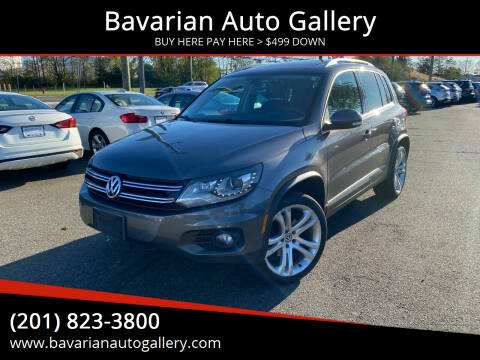 2012 Volkswagen Tiguan for sale at Bavarian Auto Gallery in Bayonne NJ