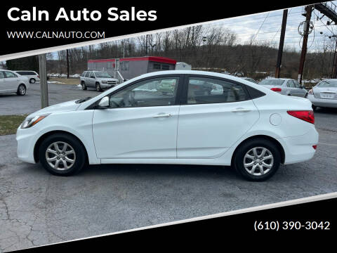 2013 Hyundai Accent for sale at Caln Auto Sales in Coatesville PA