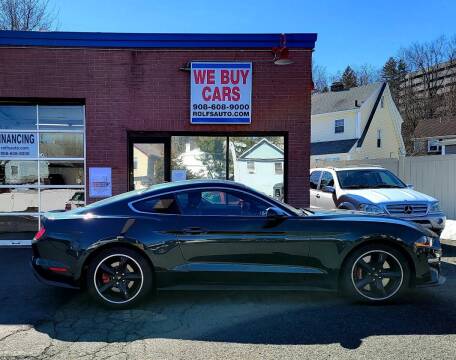 2019 Ford Mustang for sale at Rolfs Auto Sales in Summit NJ