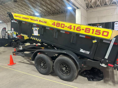 2025 Black Hawk 16x83 Low Side Dump Trailer DT