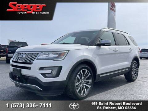 2017 Ford Explorer for sale at SEEGER TOYOTA OF ST ROBERT in Saint Robert MO