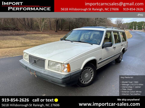 1990 Volvo 740 for sale at Import Performance Sales in Raleigh NC