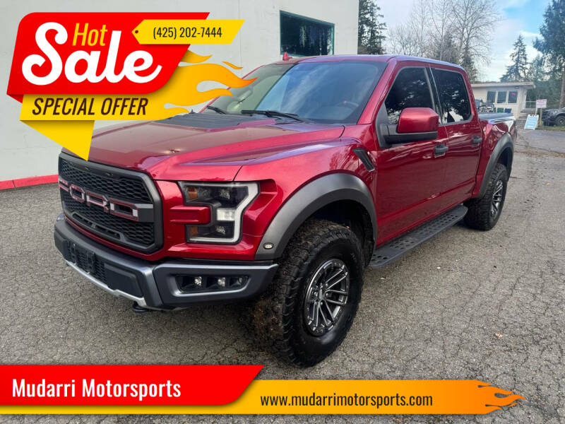 2019 Ford F-150 for sale at Mudarri Motorsports in Kirkland WA