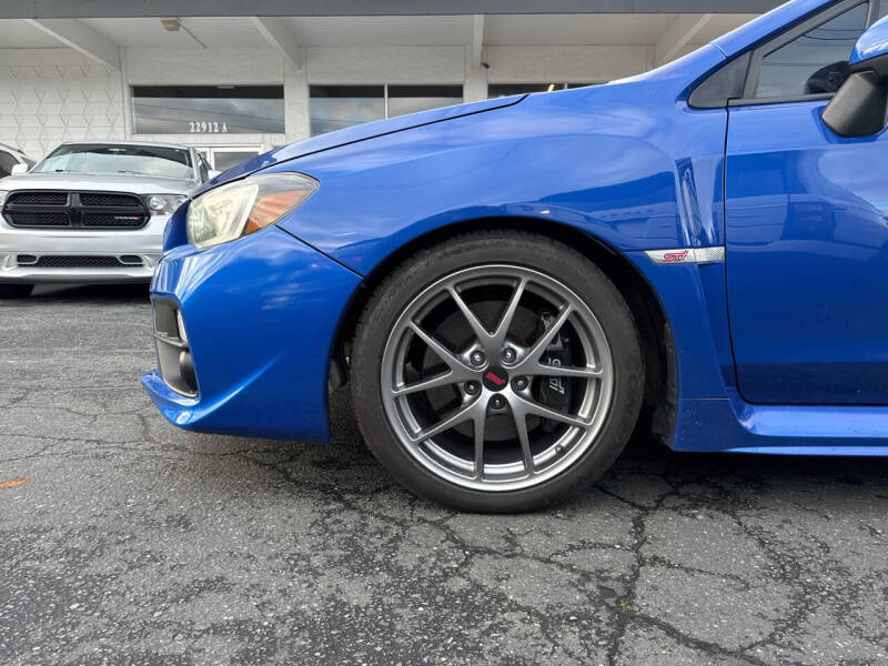 Used 2017 Subaru WRX STI Limited with VIN JF1VA2Z61H9806609 for sale in Edmonds, WA