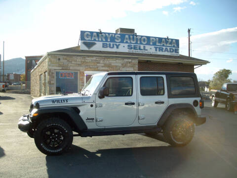 2022 Jeep Wrangler Unlimited for sale at GARY'S AUTO PLAZA in Helena MT