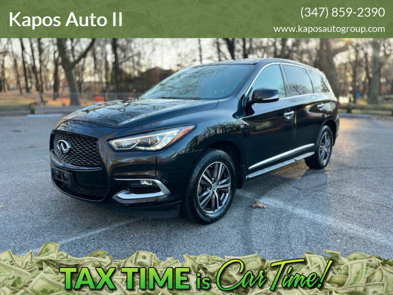 2019 Infiniti QX60 for sale at Kapos Auto II in Ridgewood NY