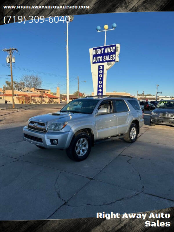 2006 Toyota 4Runner for sale at Right Away Auto Sales in Colorado Springs CO