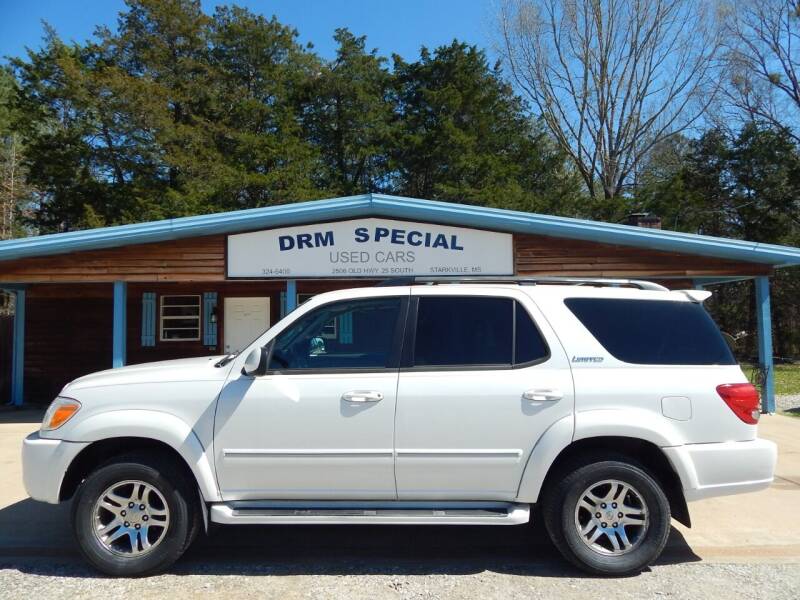 2006 Toyota Sequoia for sale at DRM Special Used Cars in Starkville MS