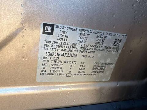 2018 GMC Terrain SLE