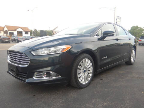 2014 Ford Fusion Hybrid for sale at Car Luxe Motors in Crest Hill IL