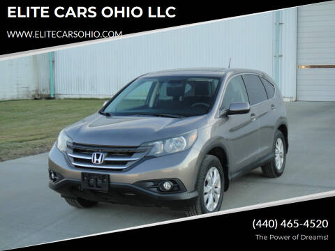 2013 Honda CR-V for sale at ELITE CARS OHIO LLC in Solon OH