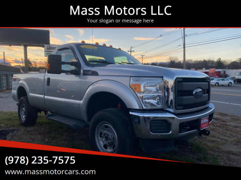 2015 Ford F-350 Super Duty for sale at Mass Motors LLC in Worcester MA