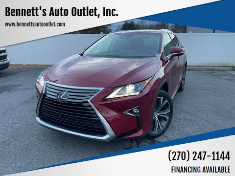 2016 Lexus RX 350 for sale at Bennett's Auto Outlet, Inc. in Mayfield KY