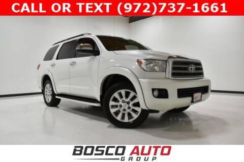 2017 Toyota Sequoia for sale at Bosco Auto Group in Flower Mound TX