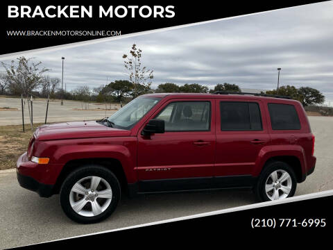 2017 Jeep Patriot for sale at BRACKEN MOTORS in San Antonio TX