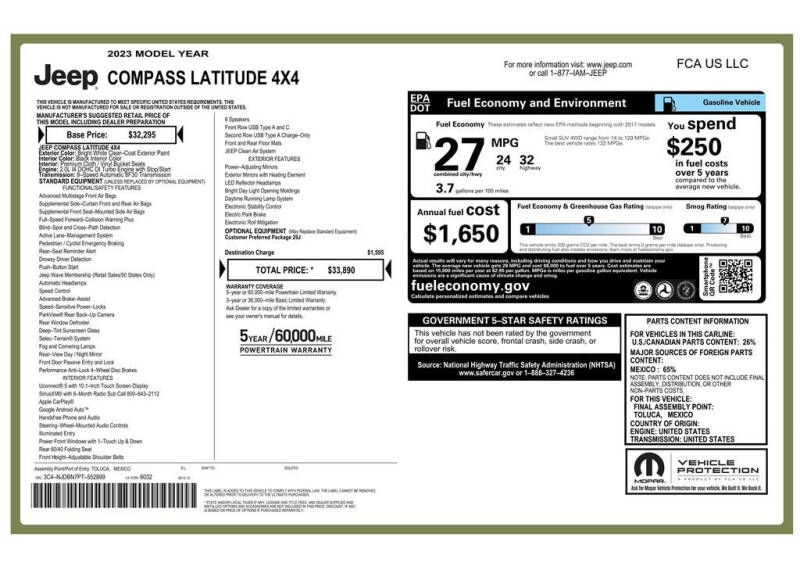 2023 Jeep Compass Latitude