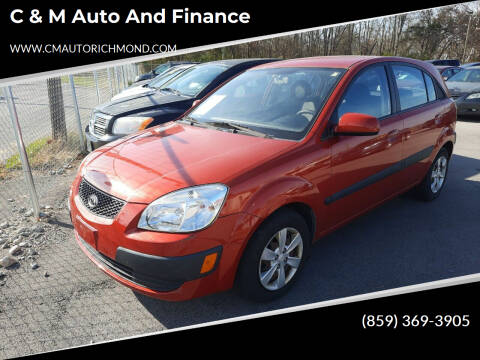 2009 Kia Rio5 for sale at C & M Auto and Finance in Richmond KY