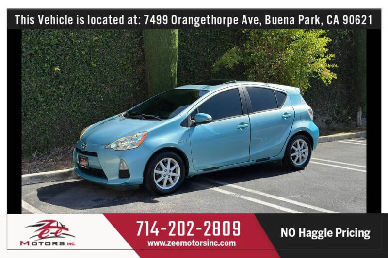 2012 Toyota Prius c