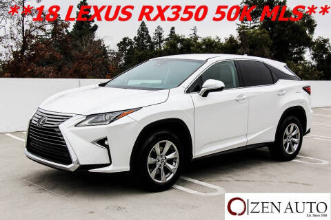 2018 Lexus RX 350