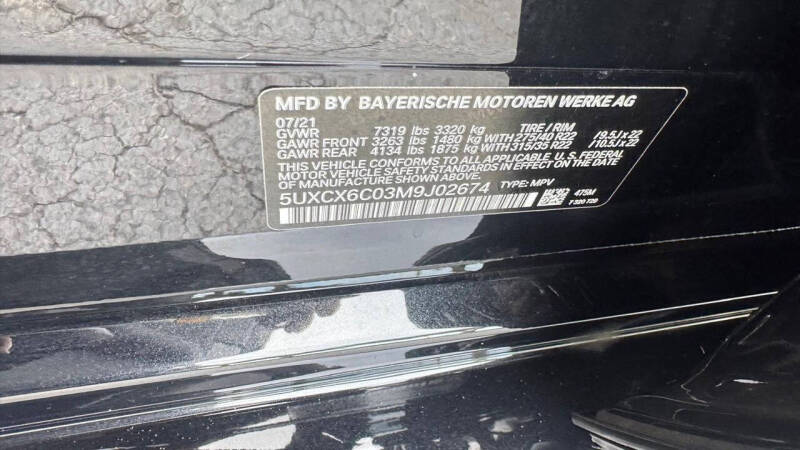 2021 BMW X7 M50i