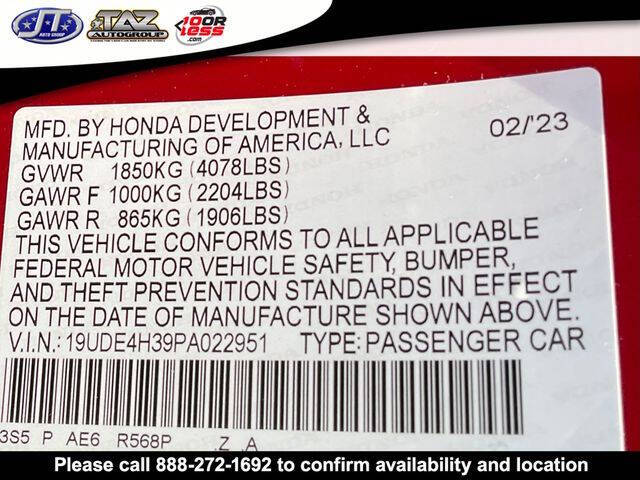 2023 Acura Integra w/A-SPEC