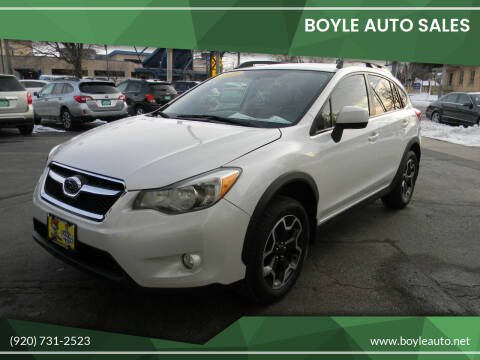 2013 Subaru XV Crosstrek for sale at Boyle Auto Sales in Appleton WI