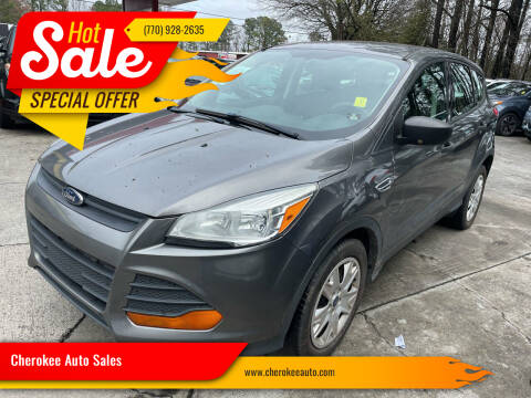 2014 Ford Escape for sale at Cherokee Auto Sales in Acworth GA