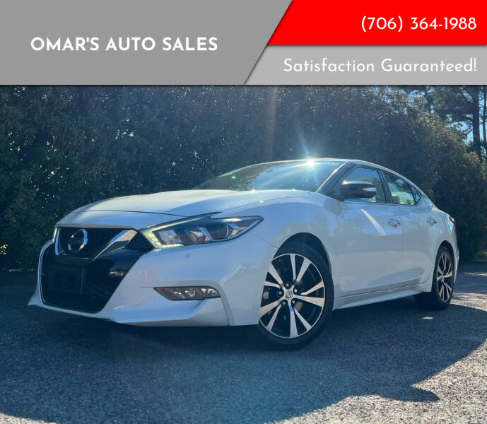 2018 Nissan Maxima for sale at Omar's Auto Sales in Martinez GA