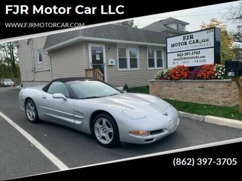 1998 Chevrolet Corvette for sale at FJR Motor Car LLC in Mine Hill NJ