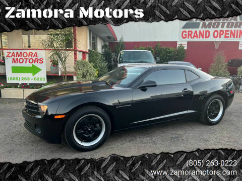 2013 Chevrolet Camaro for sale at ZAMORA MOTORS in Oxnard CA