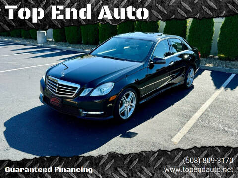 2013 Mercedes-Benz E-Class for sale at Top End Auto in North Attleboro MA