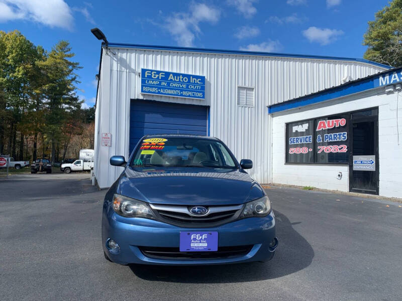 2010 Subaru Impreza for sale at F&F Auto Inc. in West Bridgewater MA