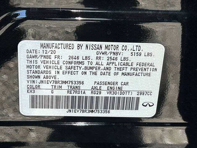 2021 Infiniti Q50 Luxe