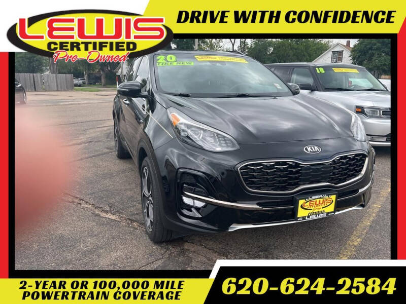 2020 Kia Sportage for sale at Lewis Chevrolet of Liberal in Liberal KS